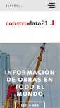 Mobile Screenshot of construdata21.com
